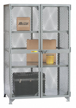 StrgLckr 78 x49 x33 Gray 2Shlv