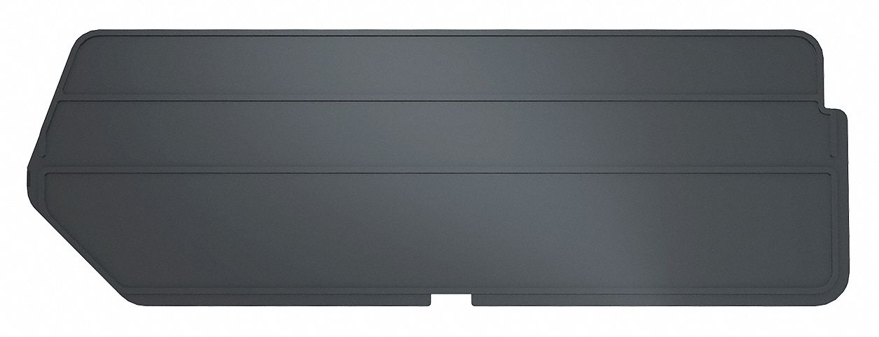 Divider 3 3/16 in Black 6 PK6