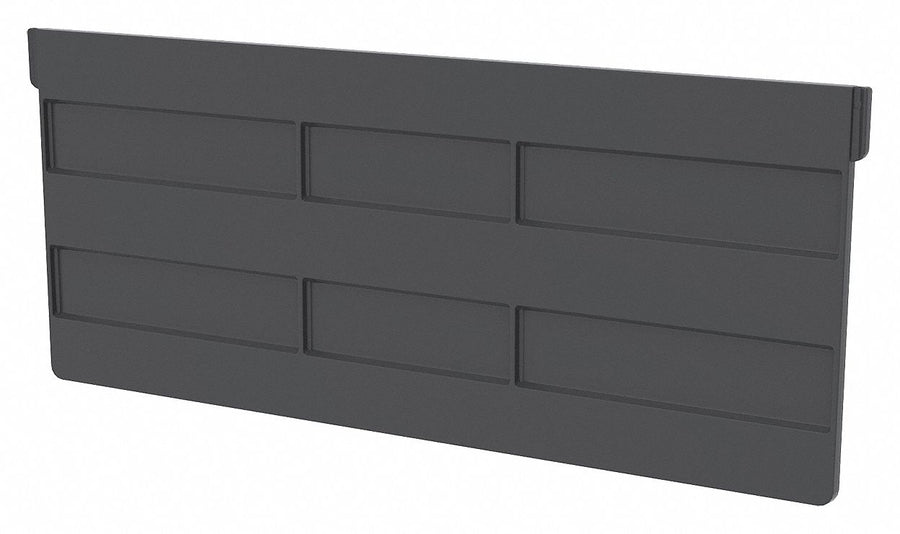 Divider 14 3/4 in Black 6 PK6