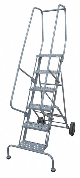 Rolling Ladder Hndrl Platfm 80 In H