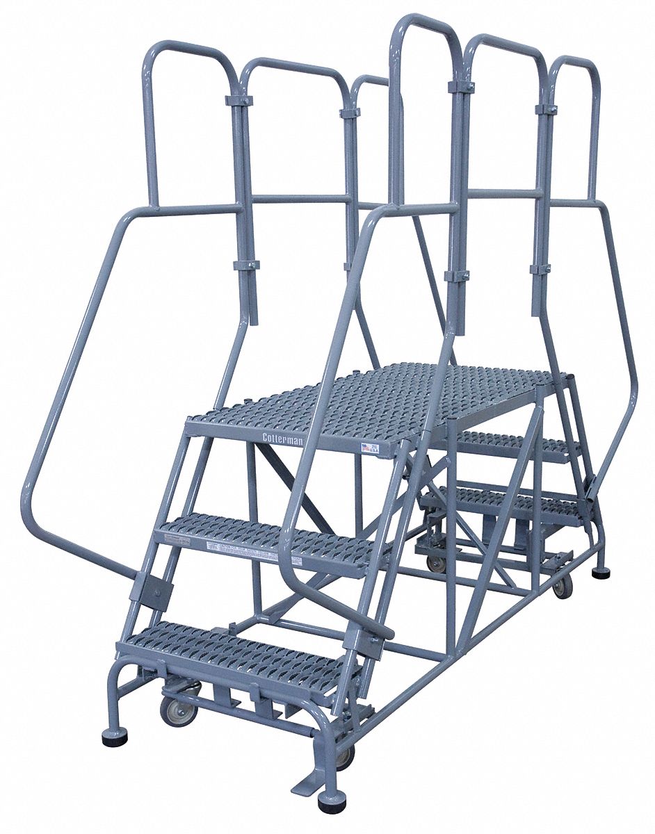Work Platform Dual Access Steel 40 In H