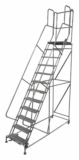 Rolling Ladder Hndrl Pltfm 120 In H