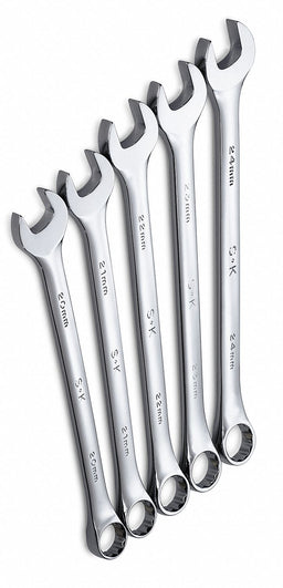 Combo Wrench St Steel Chrome Stnrd Ofst