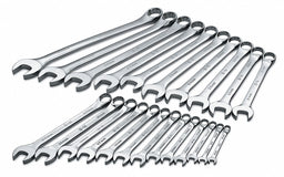 Combo Wrench St Steel Chrome Stnrd Ofst