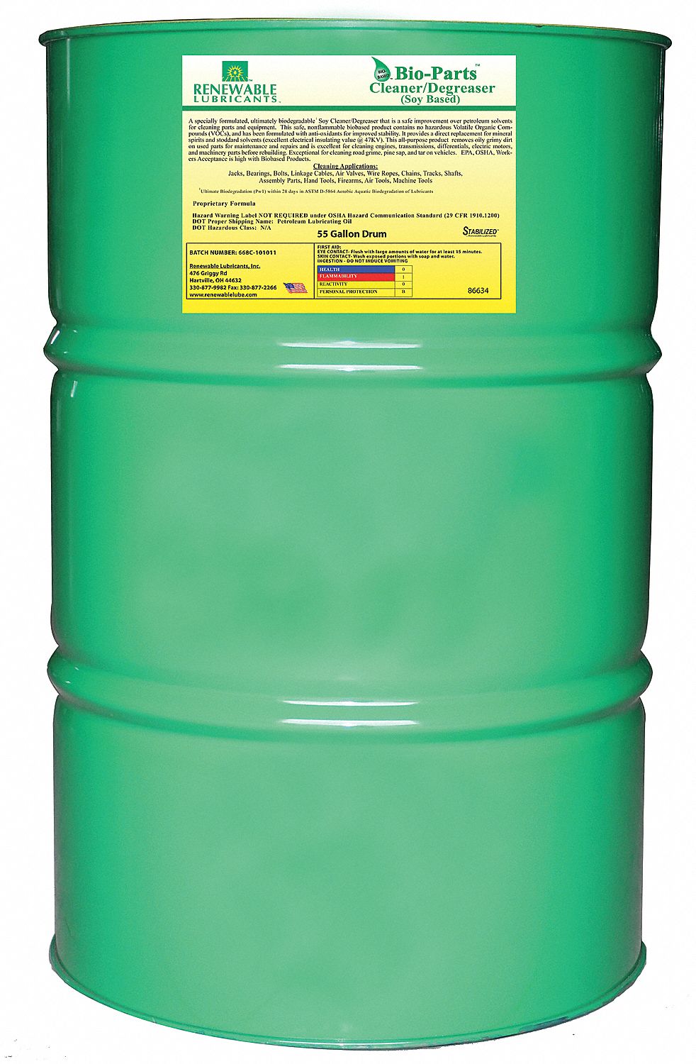 Cleaner/Degreaser 55 gal Drum