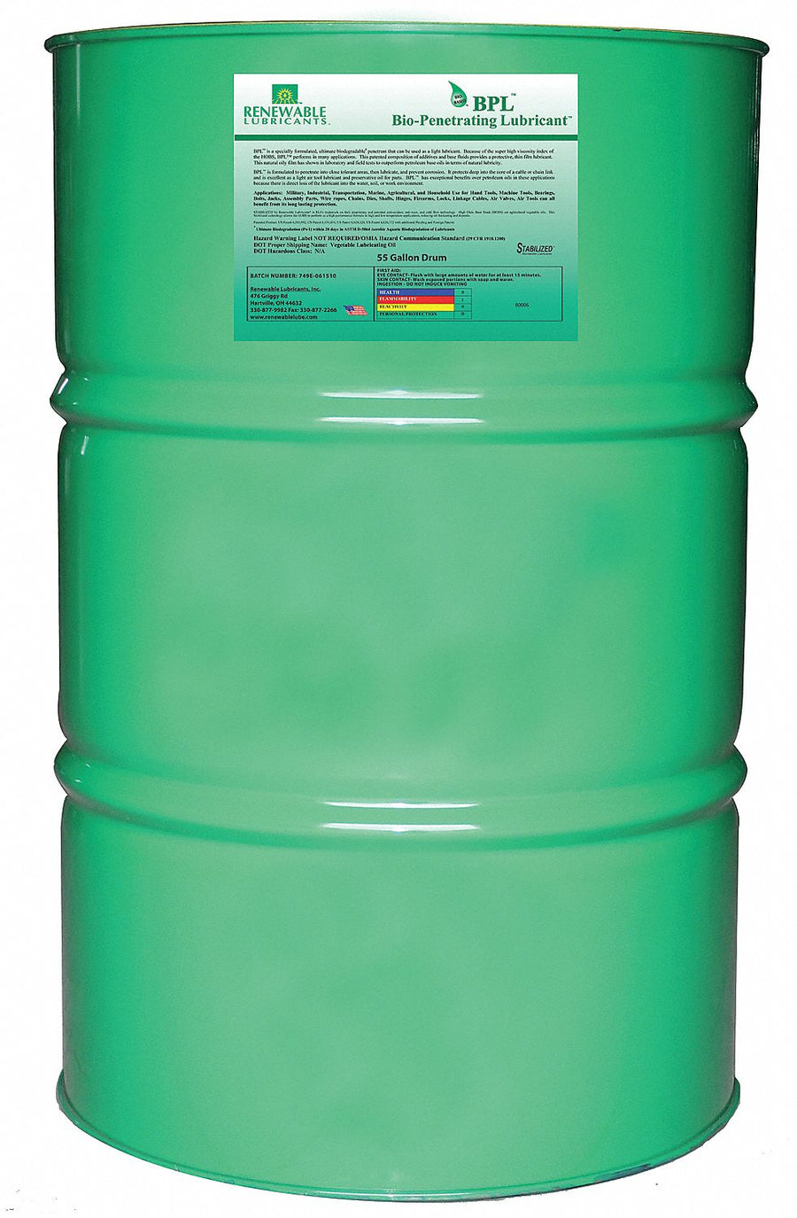 55 gal Drum Lubricant