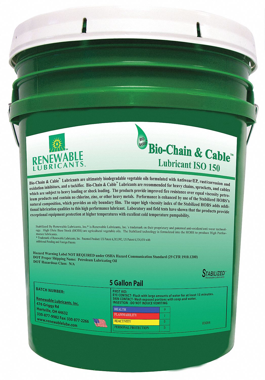 ChainWireRope Lube 5 gal Pail
