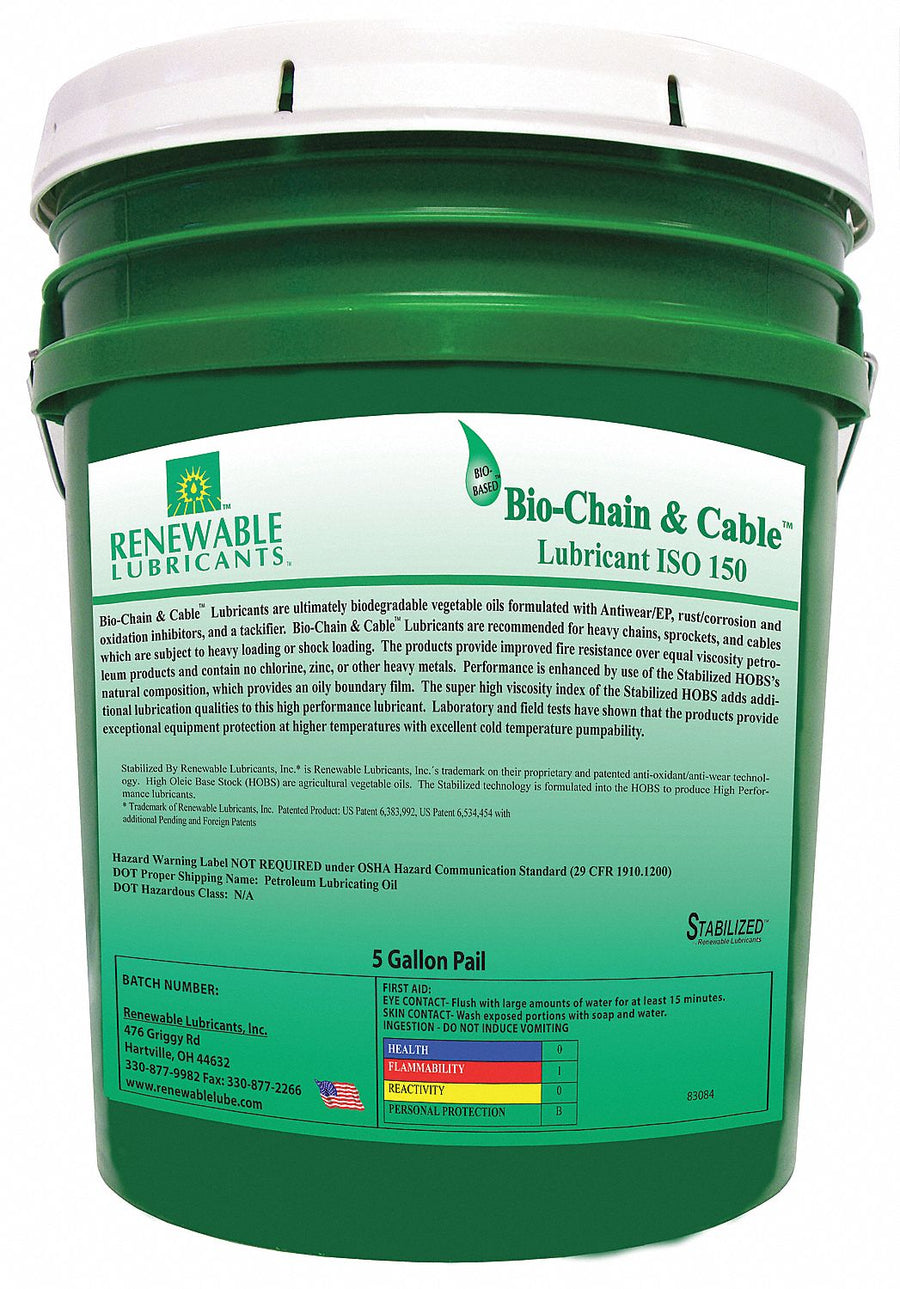 ChainWireRope Lube 5 gal Pail