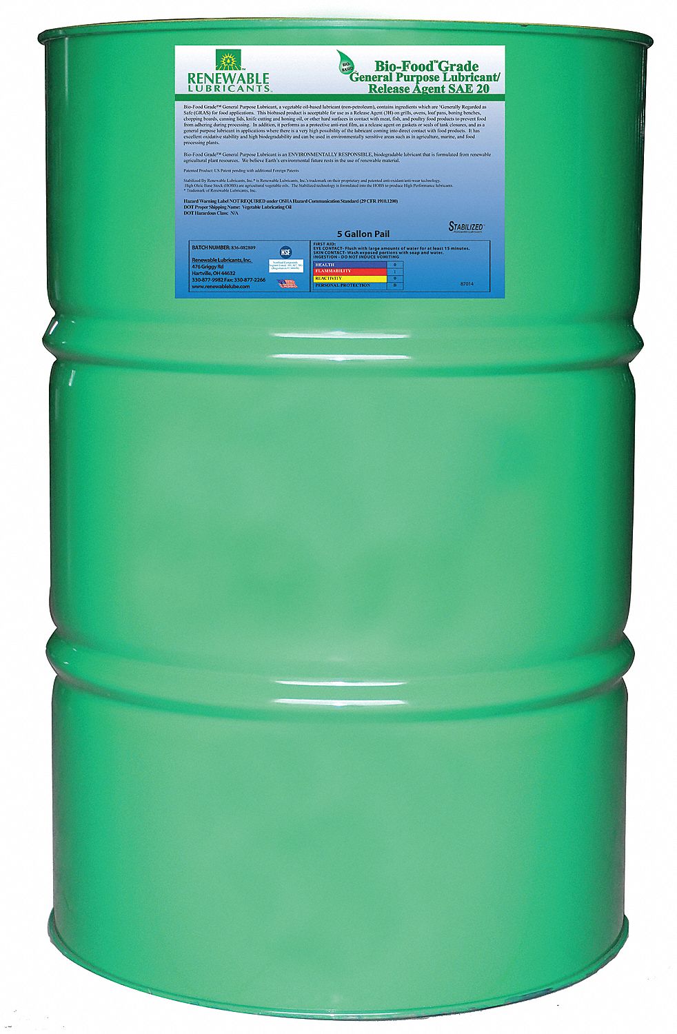 55 gal Drum Lubricant