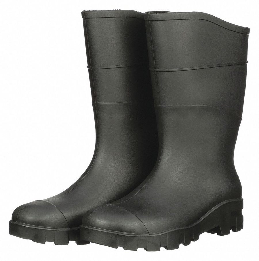 Rubber Boot Men s 11 Mid-Calf Black PR