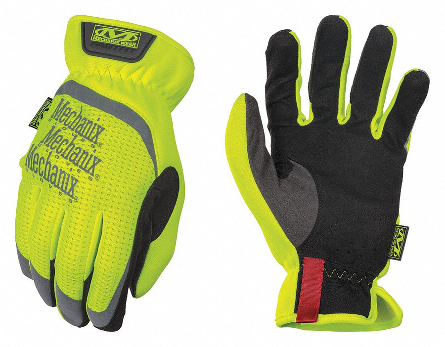 H3984 Mechanics Gloves Yellow 10 PR