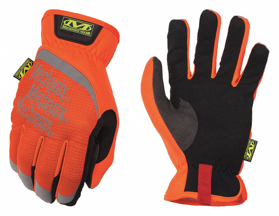 H3985 Mechanics Gloves Orange 10 PR