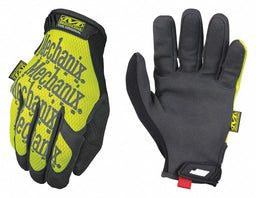 H3986 Mechanics Gloves Hi-Vis Yellow 9 PR