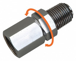 Straight Oil Meter Swivel 1500 PSI