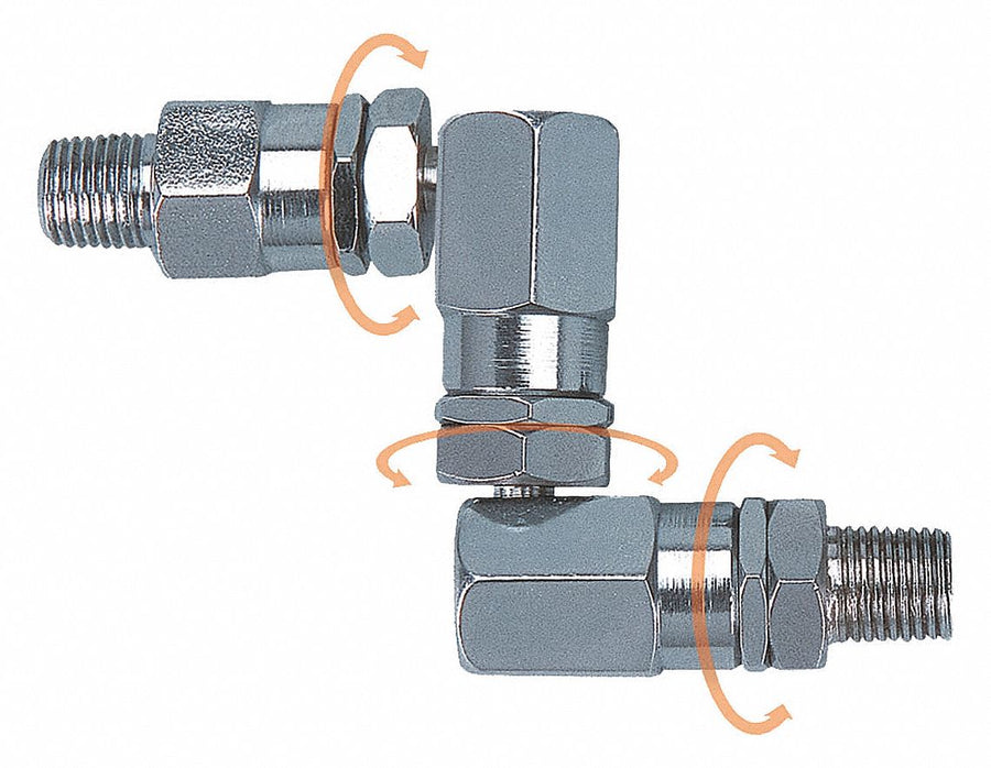 Grease Gun Swivel 360 Deg 1/4 In.