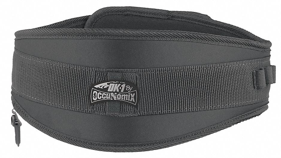 H4788 Back Support with Foam Core Black S