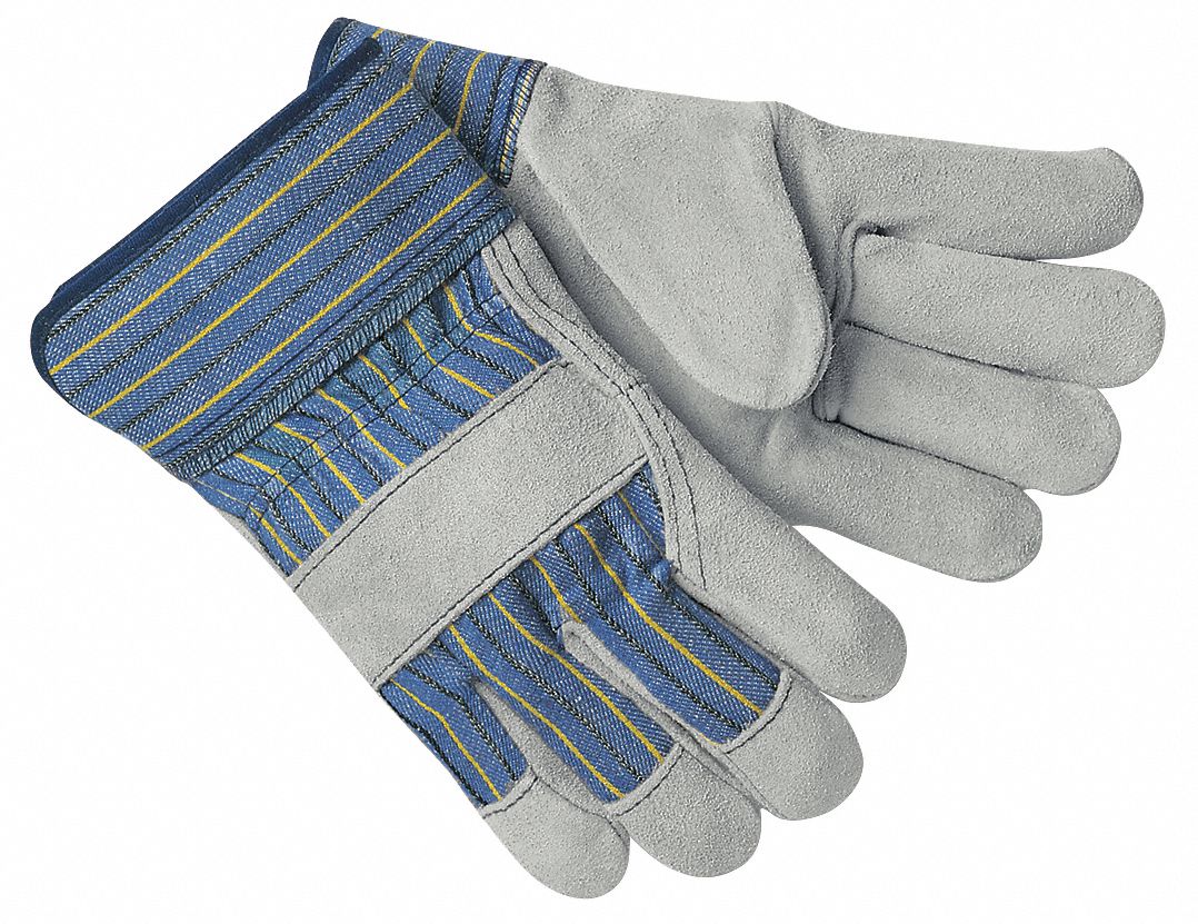 H5446 Leather Gloves Gray L PR