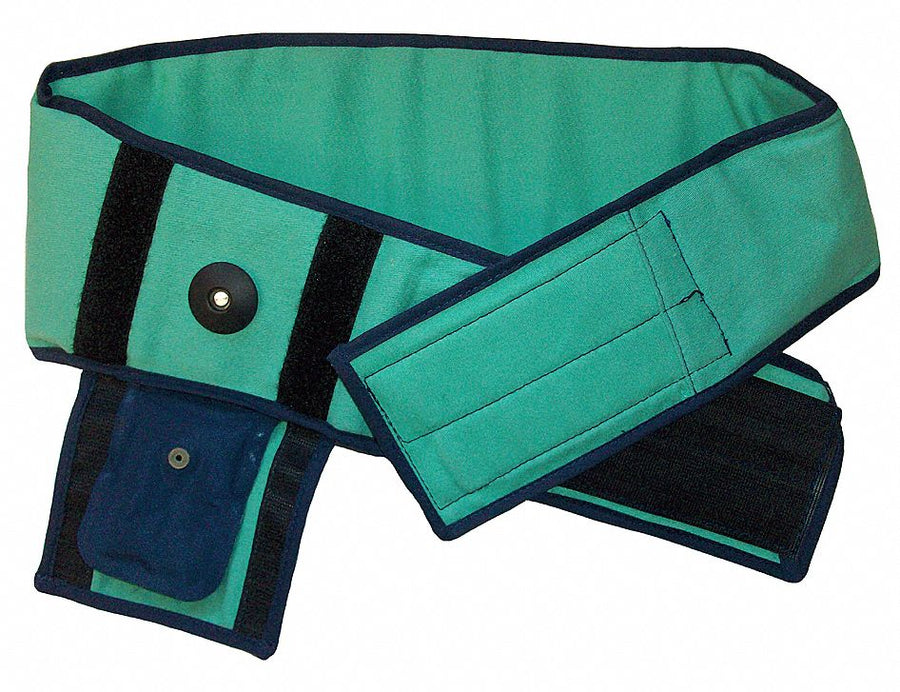 Back Support Green Cotton Foam S