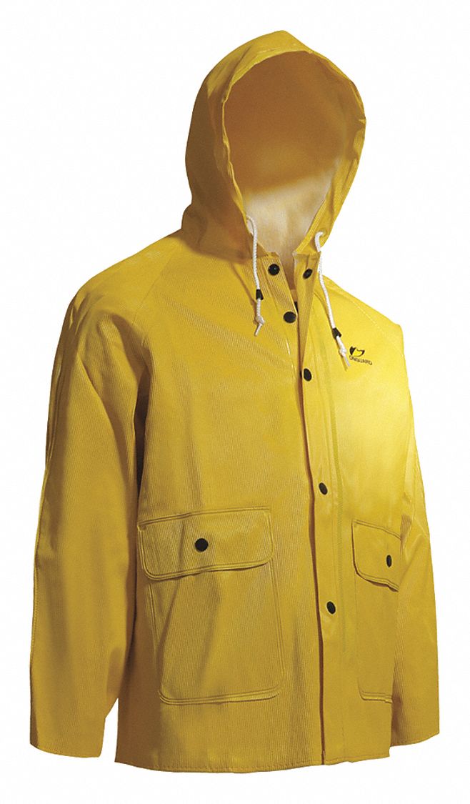 Webtex Jacket W/Attached Hood Yellow S