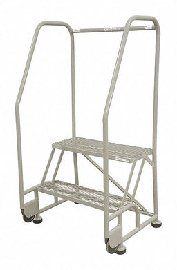 Tilt and Roll Ldr Steel 50In. H. Gray