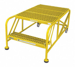 Work Platform 2 Step Steel 20In. H.