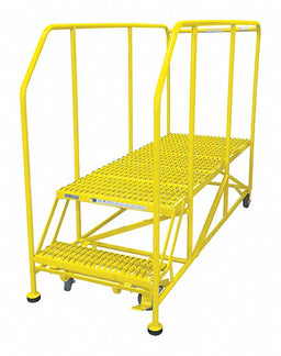 Work Platform 2 Step Steel 20In. H.