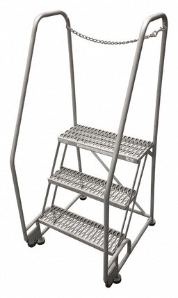 Tilt and Roll Ldr Steel 60In. H. Gray