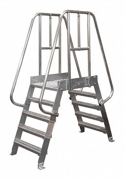 Crossover Ladder 6 Step Aluminum 90In. H
