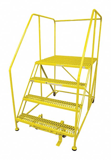 Work Platform 4 Step Steel 70In. H.