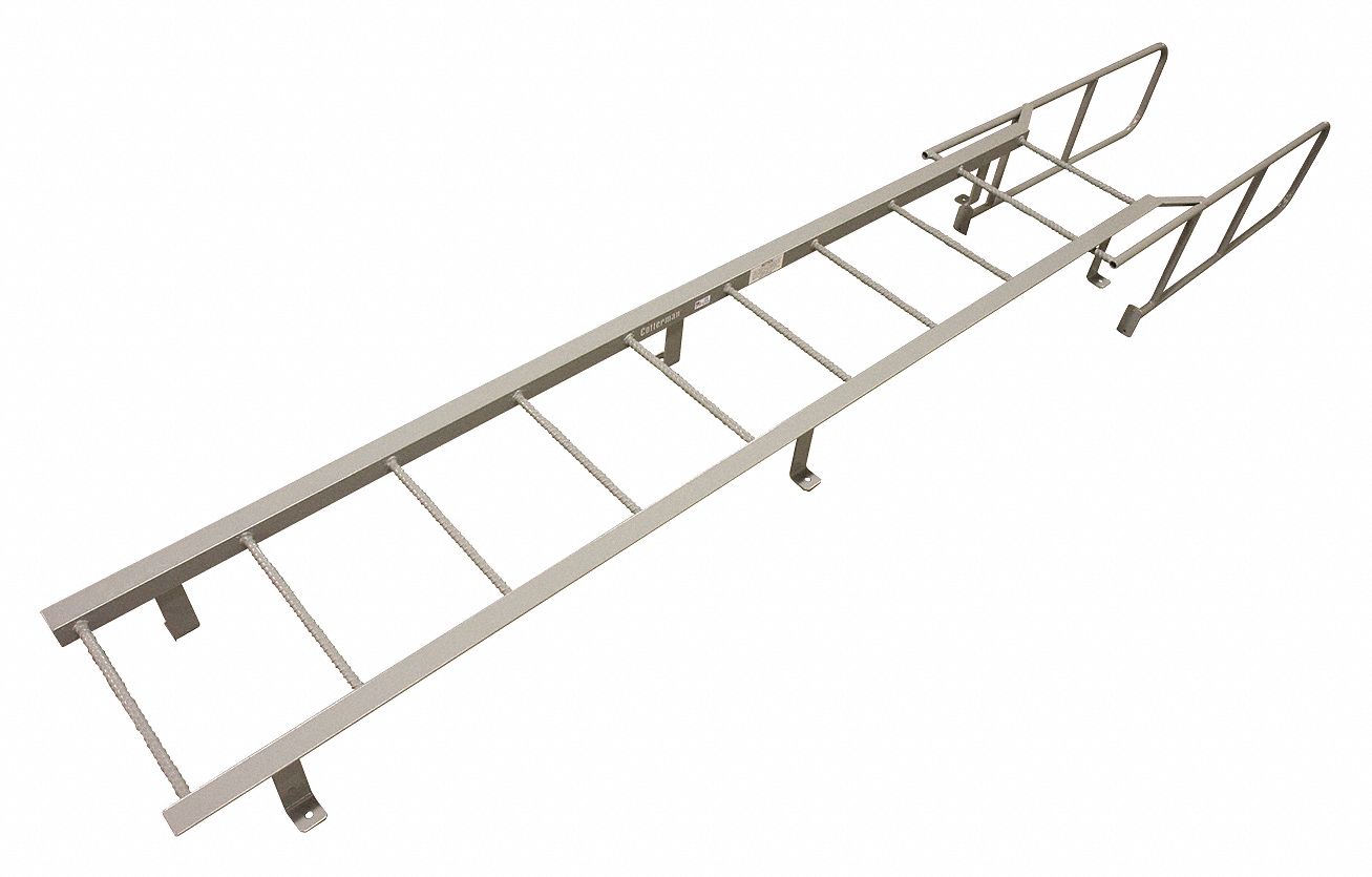 Fixed Ladder 7 ft H. Steel 8 Rungs