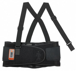 Back Support Black Spandex S