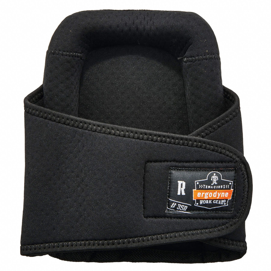 Knee Pad UNIV Hook/Loop Black PR