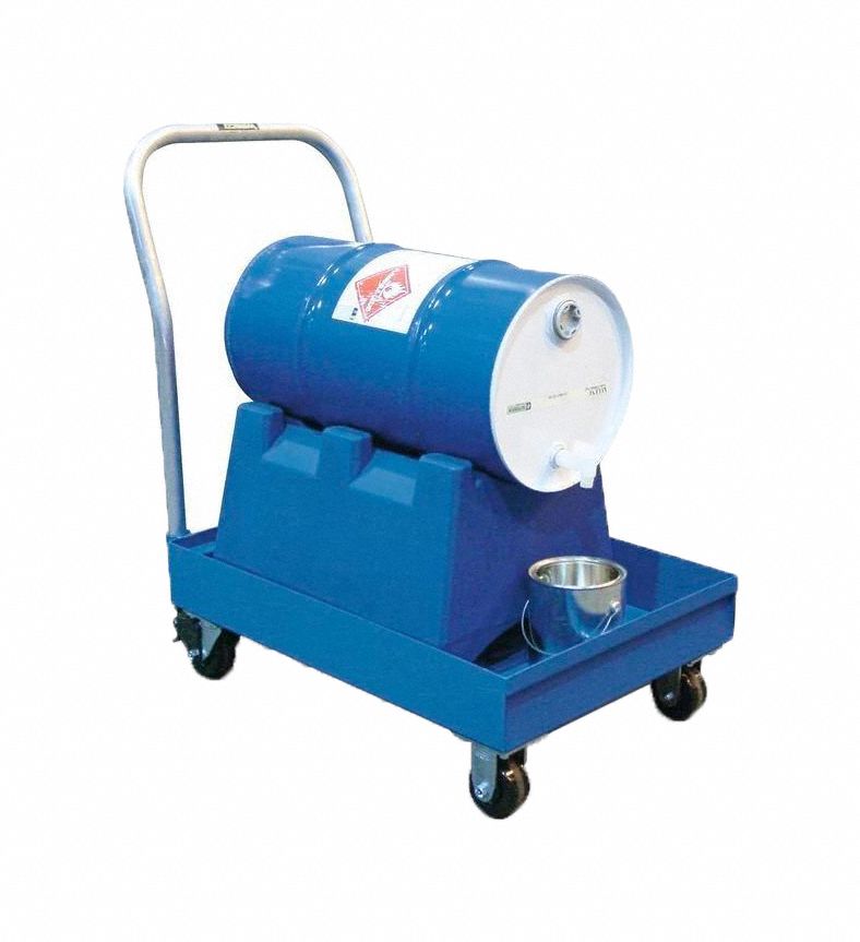 Steel Spill Cart 16 gal No Grating