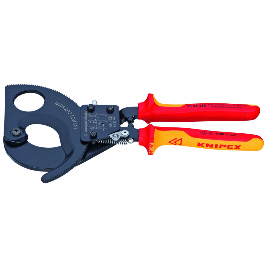 Insulated Ratcheting Cable Cutter 11