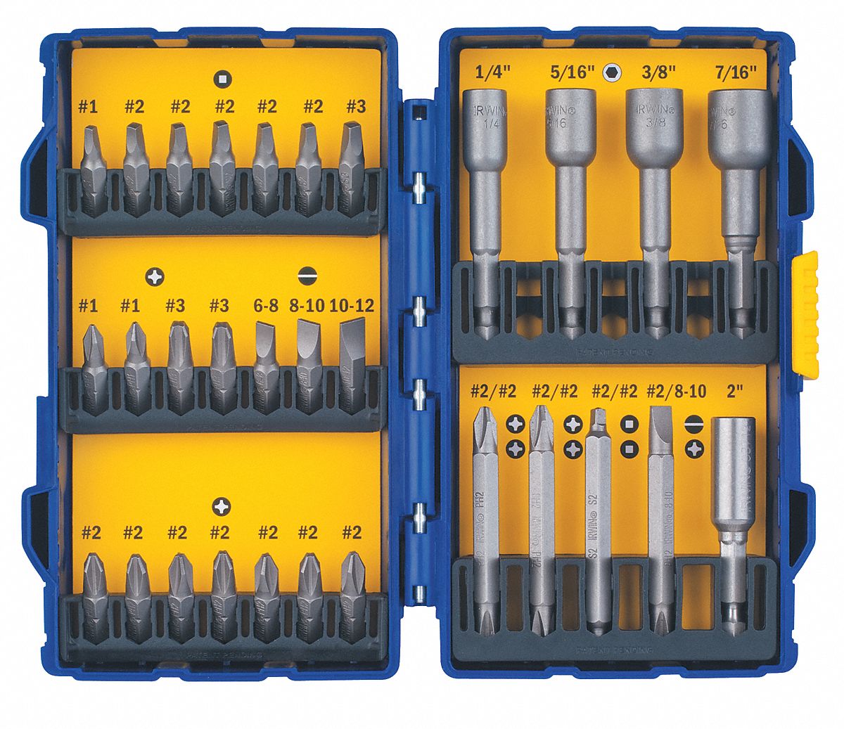 DriverBitSet 30pcs Steel Shank 1/4