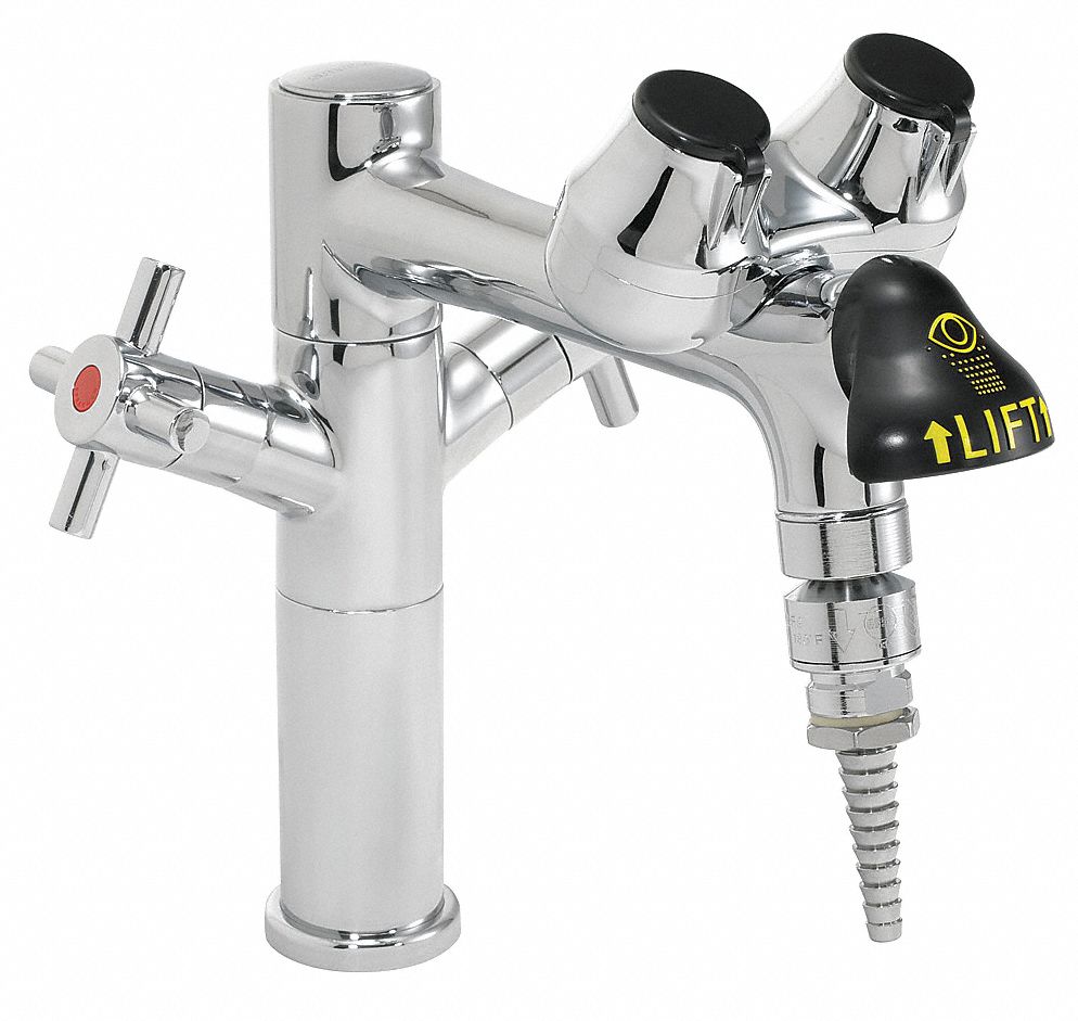 Eye/Face Wash Station Counter Chrome