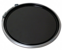 Cover and Ring Black Steel