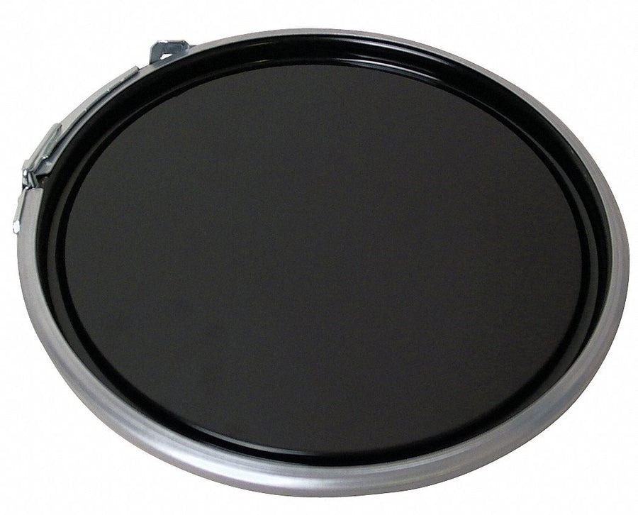 Cover and Ring Black Steel