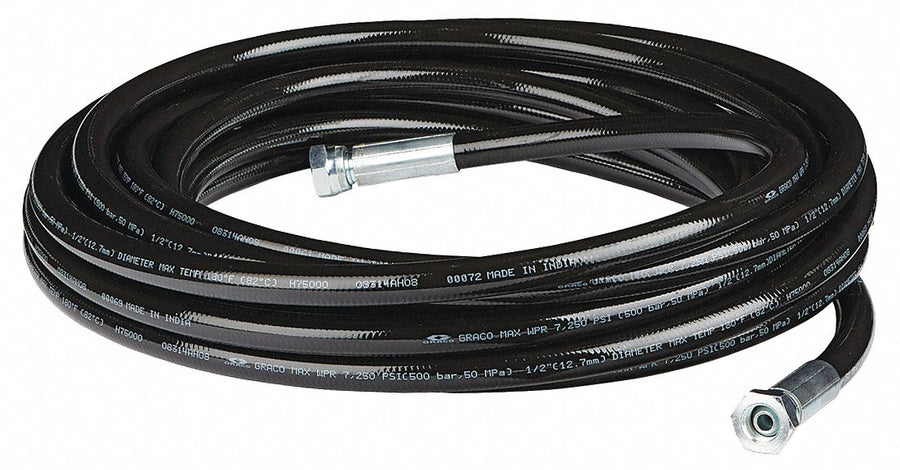 High-Pressure Spray Hose 3/8 IDx50 ftL