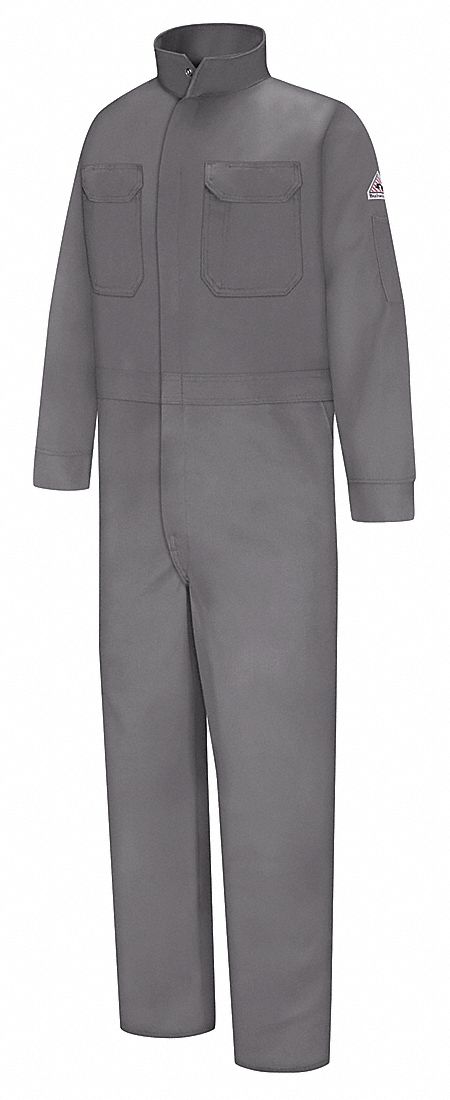 J6363 Flame-Resistant Coverall Gray 52
