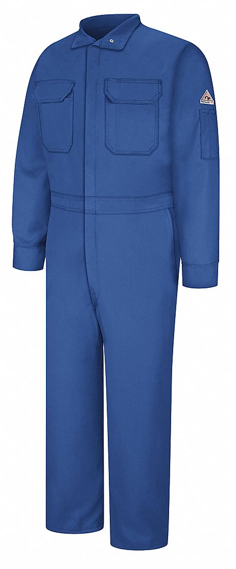 J6389 Flame-Resistant Coverall Royal Blue 60