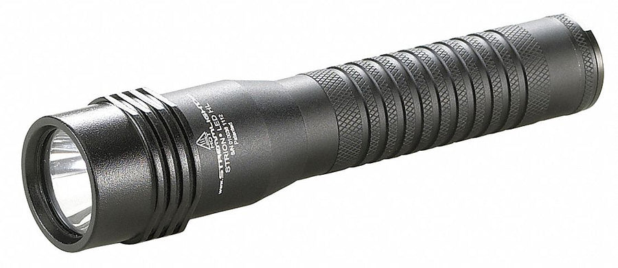 Handheld Flashlight Aluminum Black 615lm