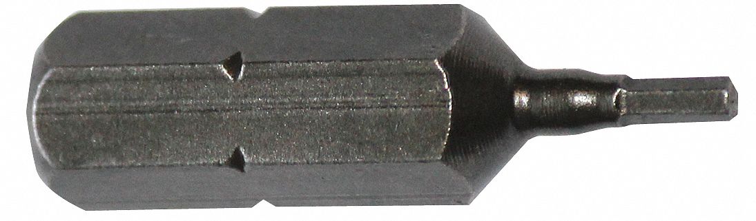 Insert Bit Metric 1/4 Hex 3mm 1 PK5