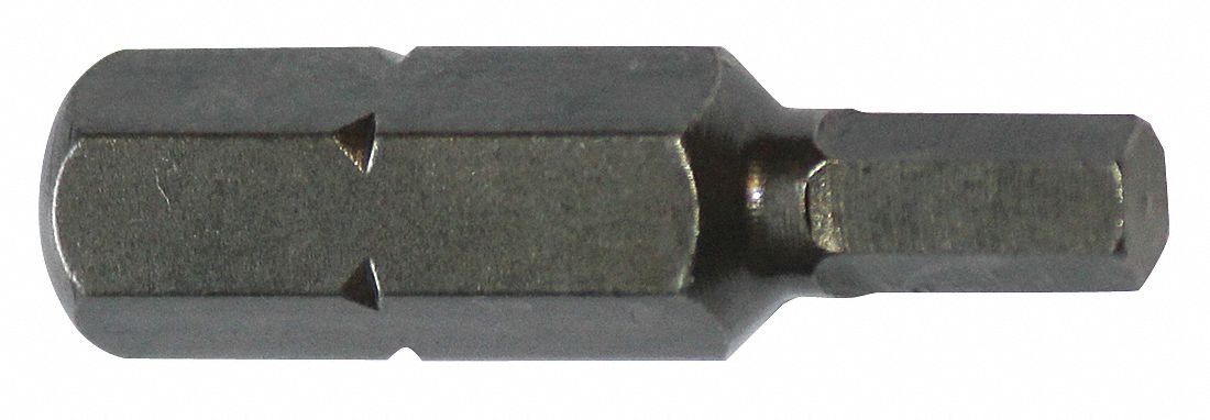 Insert Bit SAE 1/4 Hex 3/8 1-1/4 PK5