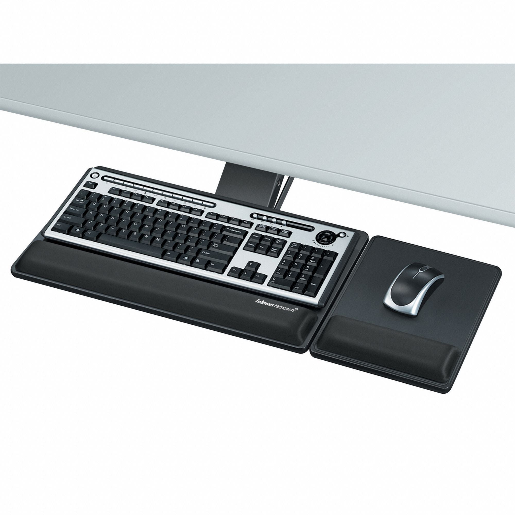 Keyboard Tray 27 1/2 in W Black