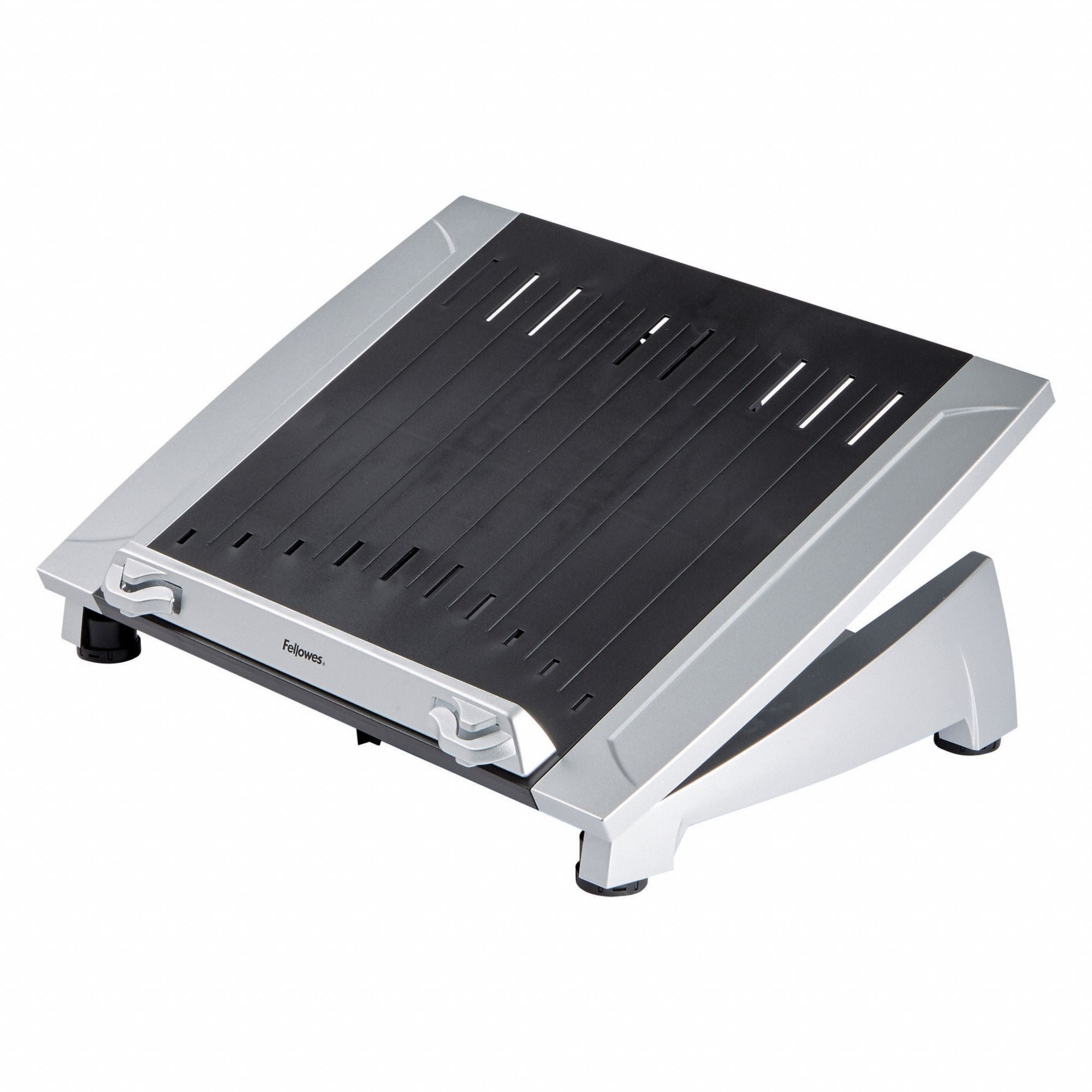 Laptop Stand 6 1/2 in H Black Silver