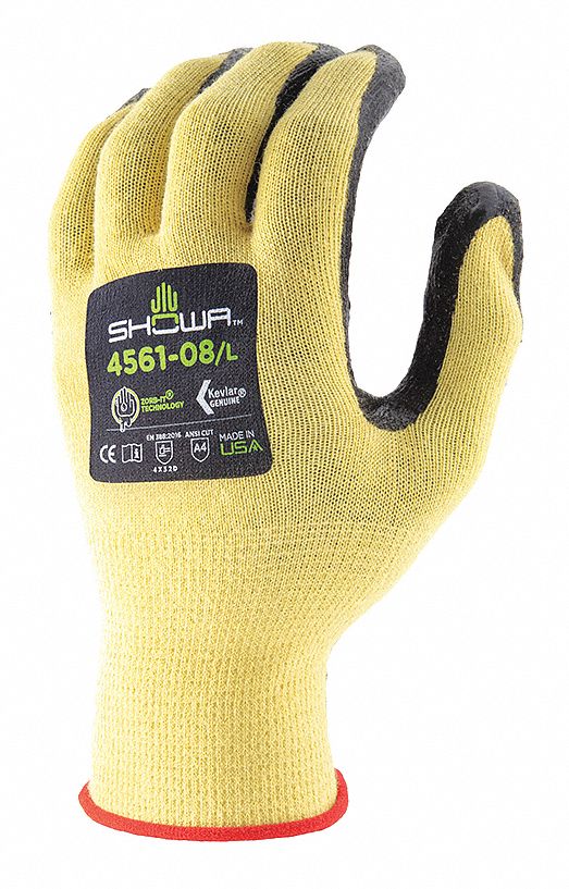 VF Glove A4 Blk/Ylw L 231T83 PR