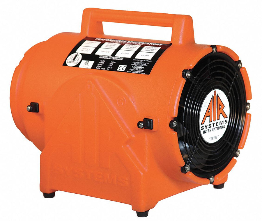 Conf. Sp Fan Axial Plastic Orng 8 In