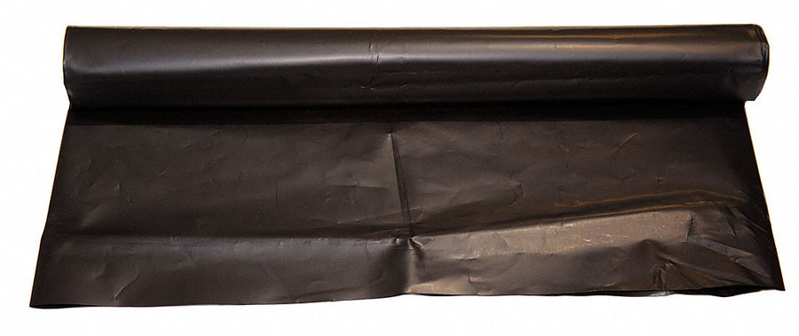 Lay Flat Duct Polyeth Black 750 ft.