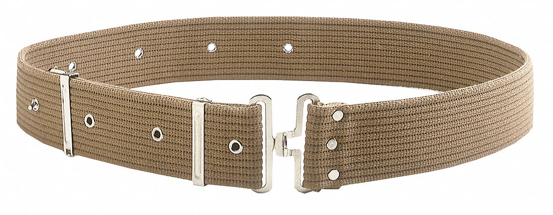 Tool Belt Cotton Tan 46 in Waist 1PK